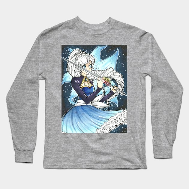 Weiss - RWBY Long Sleeve T-Shirt by JuliaWaa